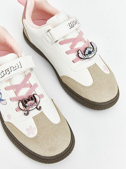 Lilo ve Stitch Bask?l? K?z ?ocuk Spor Ayakkab?