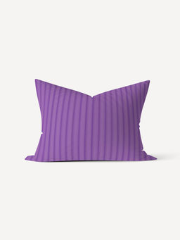 Наволочка на подушку из сатина страйп - Фиолетовый 50х70