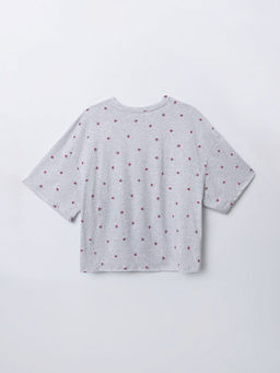 Комплект домашний женский свободного кроя серый - Mark formelle фото 6