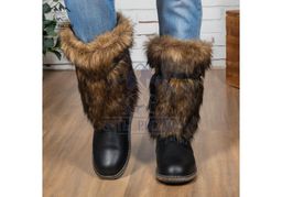 Унты мужские Высокие, койот, войлочная подошва