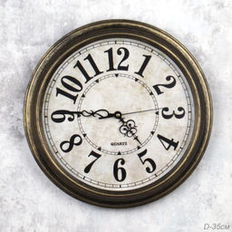 Часы настенные 35 см / WS-8110D /уп 10/