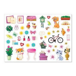 Наклейки Наряди куколку. Стильные девчонки, 12 стр. - Буква-ленд фото 3