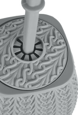 Комплект WC "Меланж" (подставка + ёрш) арт. PT4085