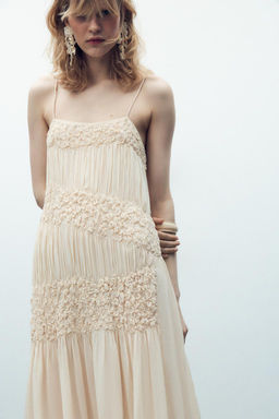 PLEATED STRAPPY DRESS - Zara фото 2