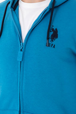 Мужской кобальтово-синий свитшот - U.s. polo assn фото 7