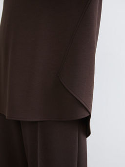 Dik Yaka Oversize Kad?n Tunik