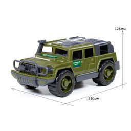 Джип "Защитник" пограничный (76236) в сеточке 31*15,5*12,8см, Полесье