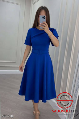 Платье женское с поясом - Bruno фото 4