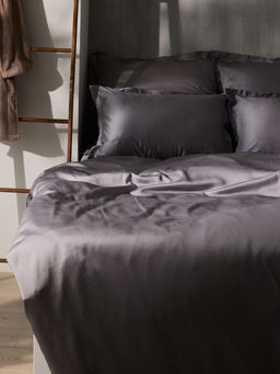 Пододеяльник 1.5-спальный SL Home, 150220 см, серый, тенсель - Sima-land home фото 5