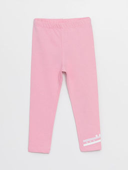 Beli Lastikli Bask?l? K?z Bebek Tayt