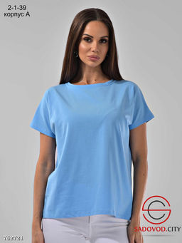 Базовая женская футболка свободного кроя - Bruno фото 9