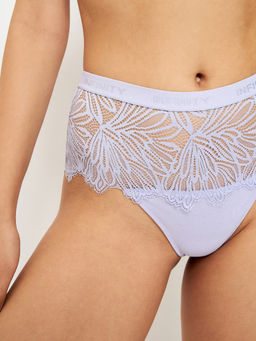 Трусы жен. с высокой талией Niky голубой - Infinity Lingerie фото 4
