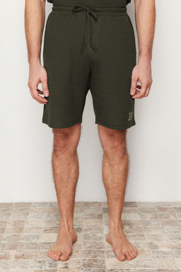 TRENDYOL MAN Mavi Regular Fit Waffle Sortlu Pijama Tak?m? TMNSS23PT00032 - Trendyolmilla фото 72