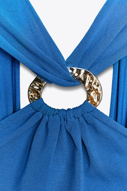 HALTER KNIT TOP - Zara фото 9