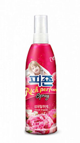 Pigeon Rich Perfume Flower Festival с ароматом розы и жасмина, 200мл бутылка - Кондиционер-освежитель для одежды с ароматом розы и жасмина