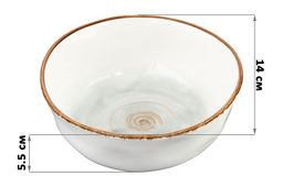 Салатник 14*14*5,5 см 500 мл Кантри голубой - Elan gallery фото 2