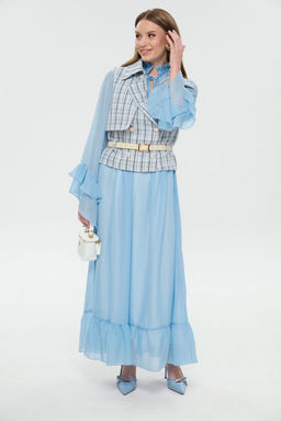 Жилет NIKVA н1026-3 небесно-синий