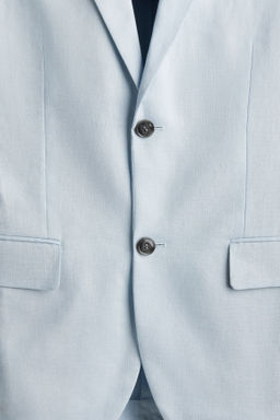 Americana de lino Slim Fit - H&m фото 4