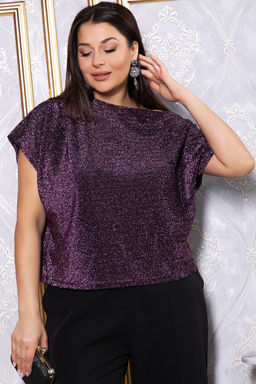 Блуза Бри (пурпурная) Б14730-35М