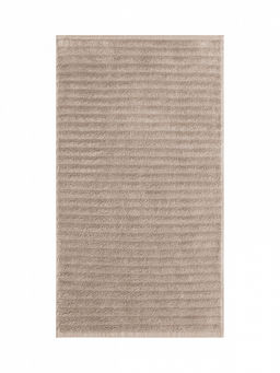 Полотенце махровое 50x90 бежевый махровая ткань