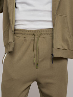 Спортивный костюм мужской трикотажный демисезонный цвета хаки 12011Kh - Mtforce фото 15