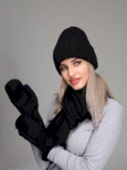 Комплект ВЕСТА new (шапка+шарф+варежки) - Tamasha фото 4