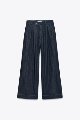 Z1975 WIDE-LEG MID-WAIST JEANS - Zara фото 10