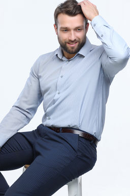 Рубашка 25-63-НТ-04 - Nicolo angi фото 3