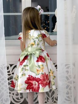 платье для девочки Энни А22-2 тюльпаны - Etoelf фото 3