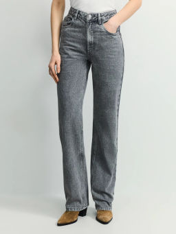 Джинсы прямого фита с высокой посадкой ZR2604092302-107 / Zarina