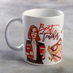 Кружка сублимация Best teacher