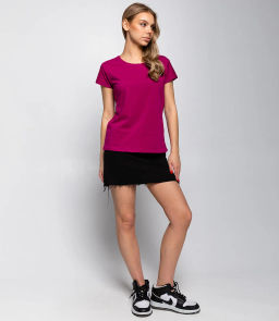 Футболка #КТ904 (1), сливовый
