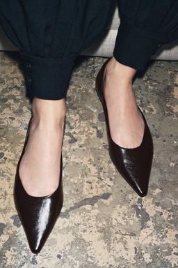 POINTED FLAT SHOES - Zara фото 2