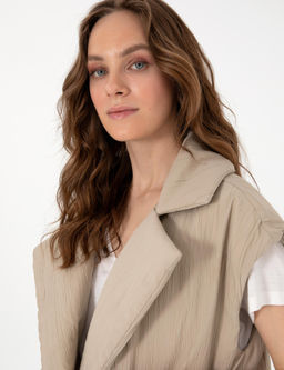 Kum Crop Top Yelek - Pierre cardin фото 2