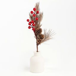 Ветка декоративная новогодняя, 31×10×5 см