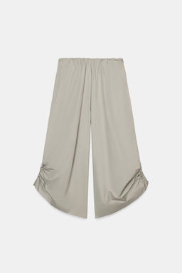 PANTAL?N CULOTTE BAJO AJUSTABLE / Gris?ceo - Zara фото 7