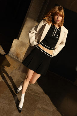 Falda evase de punto - H&m фото 3