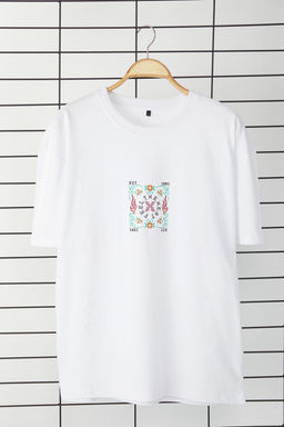 TRENDYOL MAN Siyah Oversize/Genis Kesim Bask?l? %100 Pamuk T-Shirt TMNSS25TS00067 - Trendyolmilla фото 9