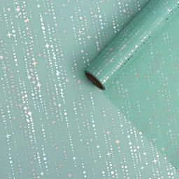 Пленка для цветов Падающие звезды, 58 см х 5 м