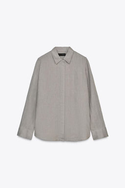 ZW COLLECTION 100% LINEN SHIRT - Zara фото 27