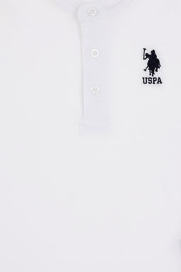 Белая базовая футболка для мальчика Неожиданная скидка в корзине - U.s. polo assn фото 4