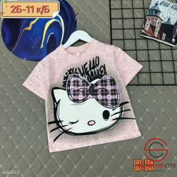 Футболка для девочки с рисунком