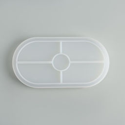 Подставка из гипса. Набор для создания поддона с красками «Овал»