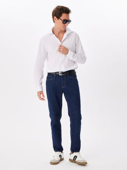 Сорочка мужская длинный рукав GREG 100/237/WH/ZVN STRETCH