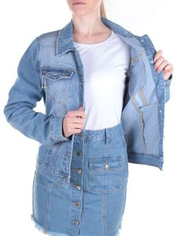 1709 Куртка джинсовая женская YAO YIN JEANS - Фабричный китай фото 7