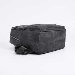 Рюкзак женский из искусственной кожи на молнии, 3 кармана, цвет серый - Simaland фото 3