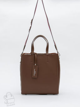 Сумка женская кожаная 6062L caramel Polina&Eiterou