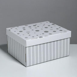 Складная коробка Стильный дом, 31,2 х 25,6 х 16,1 см