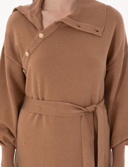 Camel Comfort Fit Triko Elbise - Pierre cardin фото 5