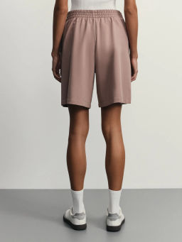 Трикотажные шорты с эластичным поясом / Zarina  фото 5